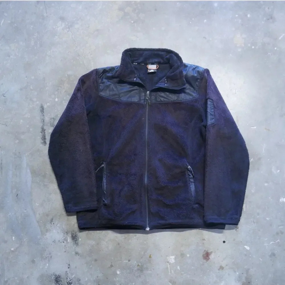 Vintage‎ Y2K Nike ACG Fleece High Pile Sherpa Full Zip Jacket Womens Size L